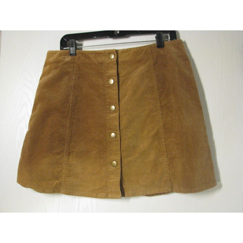 Sans Souci Y2K Corduroy Mini Skirt